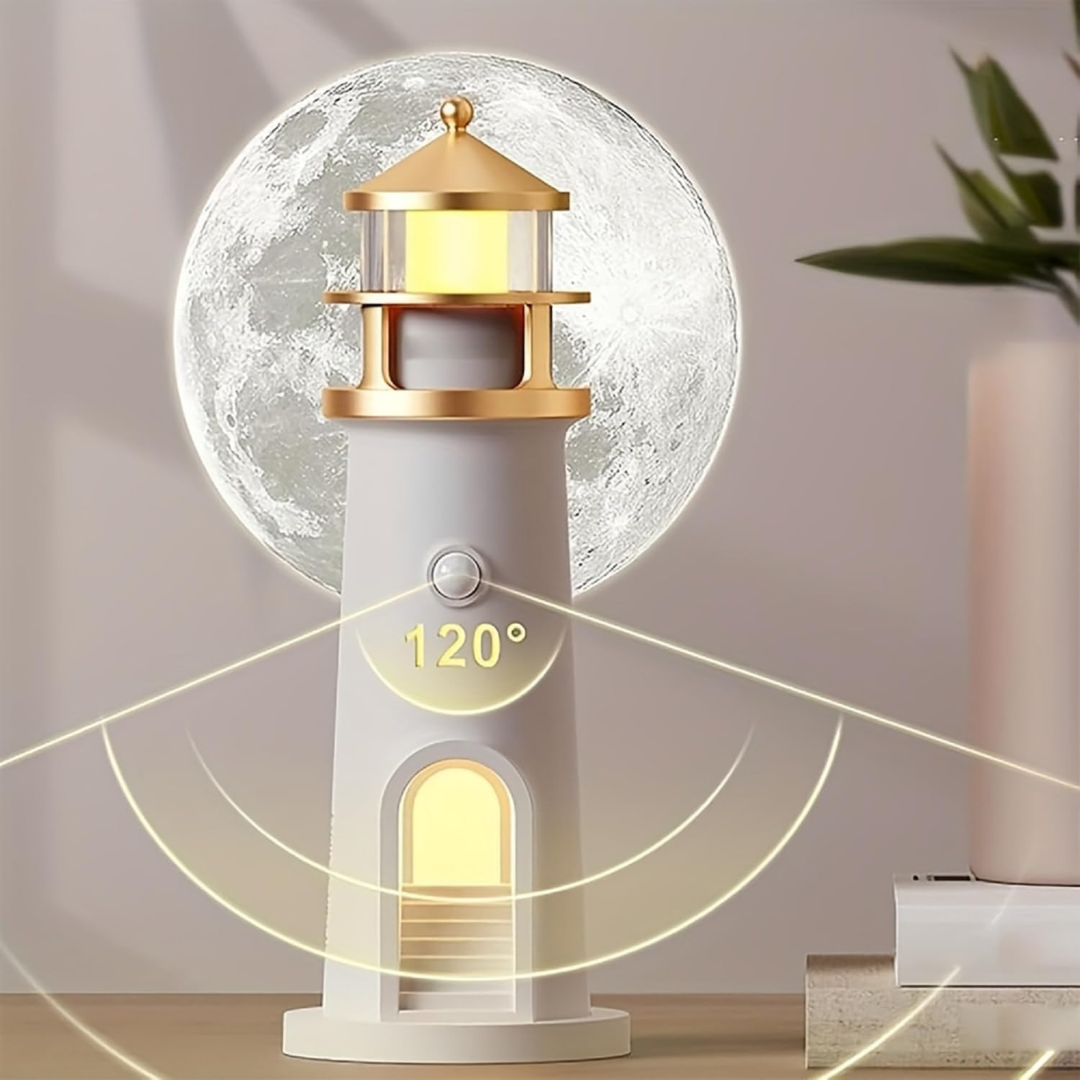 Lámpara Faro de Luna – Proyector de Luz Nocturna LED